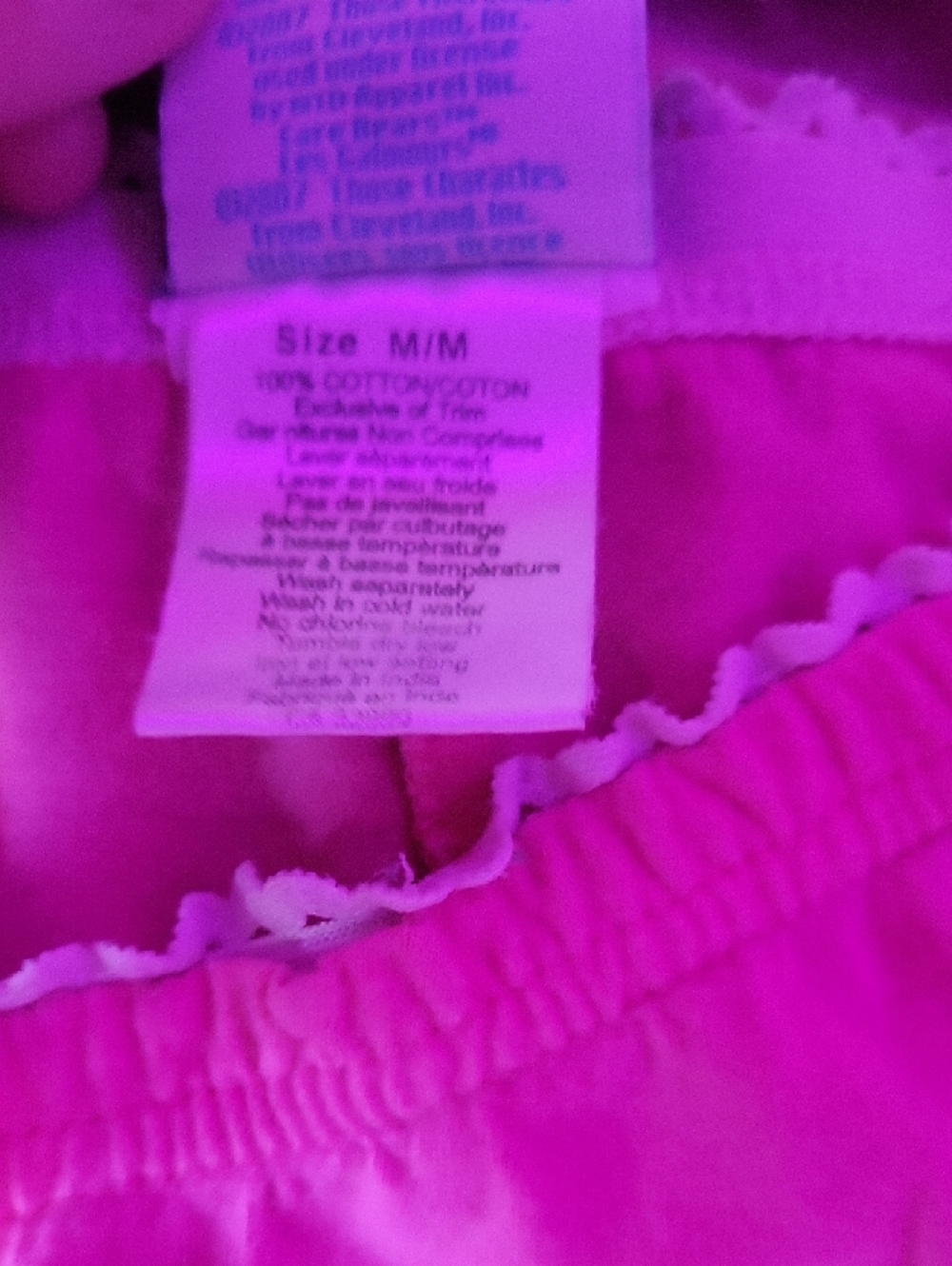 Care Bears Bright Pink Children's Tank and Shorts Set - Picture 5 of 10